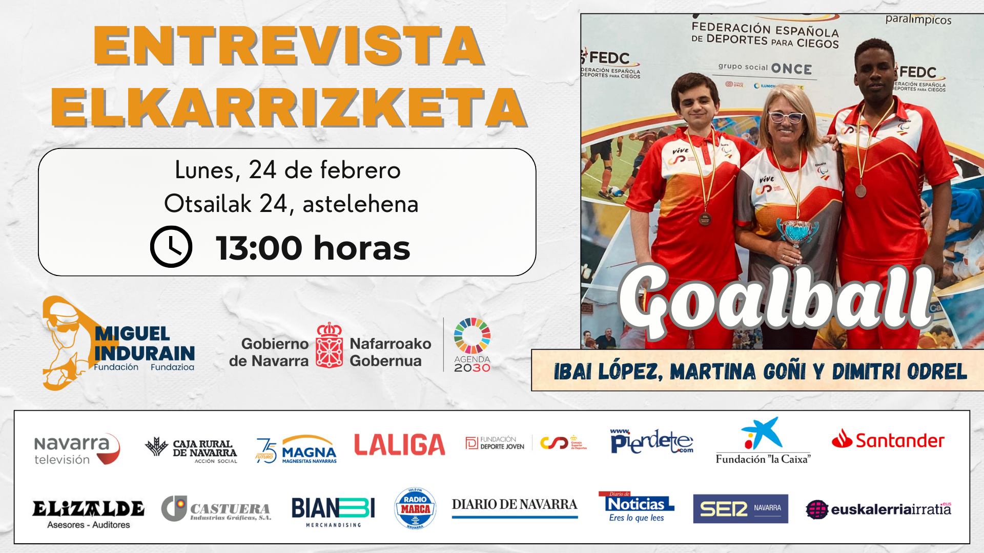 Entrevista con Martina Goni, Ibai L&oacute;pez y Dimitri Odrel